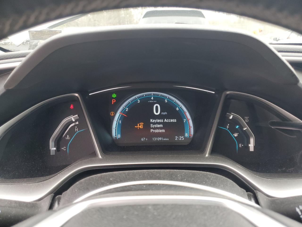 2016 Honda Civic VIN 19XFC1F78GE024799 Copart auction photo, rear end / side damage thumbnail 9