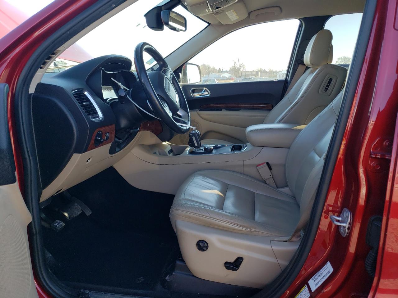 2014 Dodge Durango VIN 1C4RDJDG3EC378182 Copart auction photo, front end damage thumbnail 7