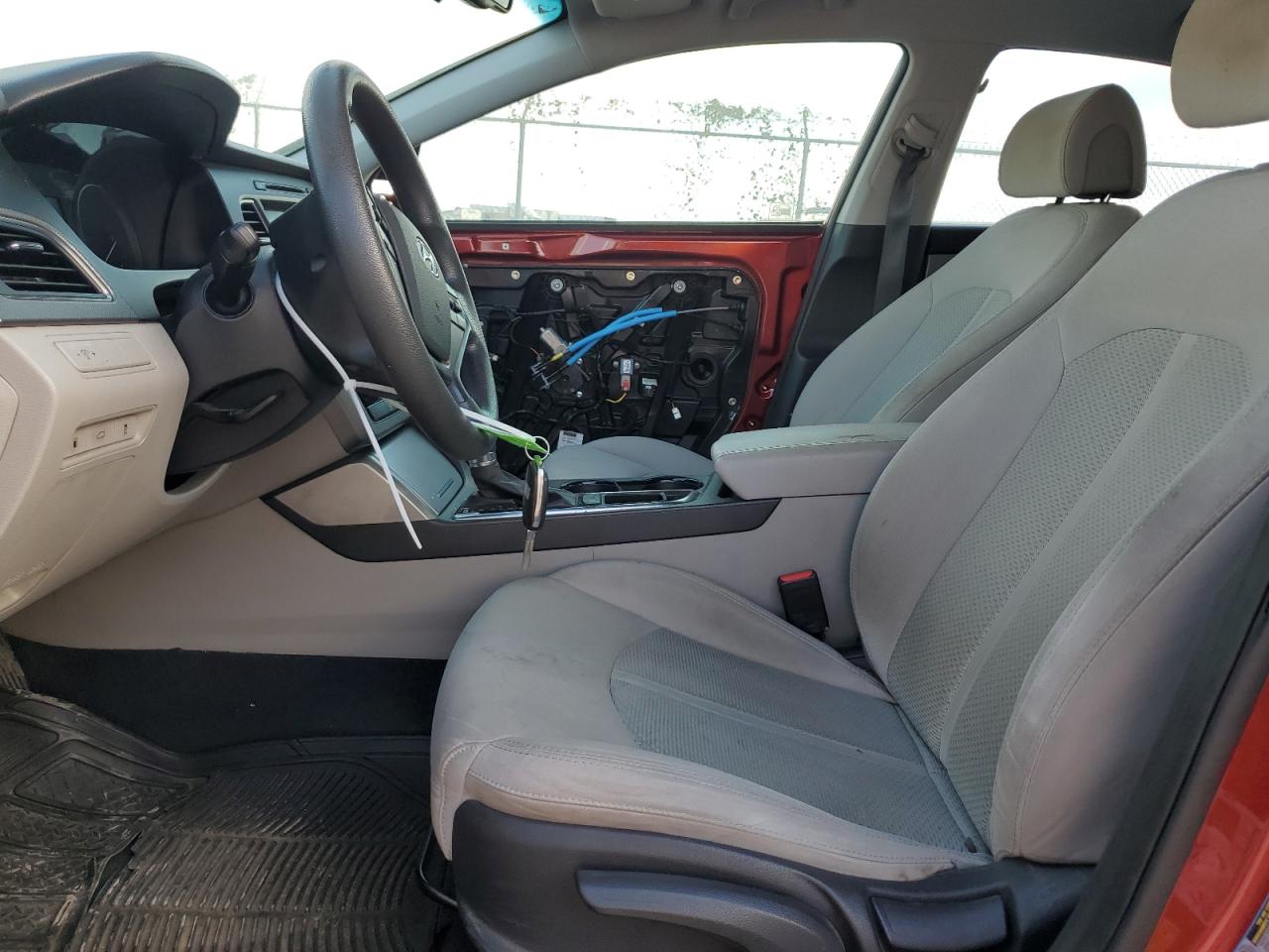 2016 Hyundai Sonata VIN 5NPE24AF3GH260237 Copart auction photo, side / rear end damage thumbnail 7
