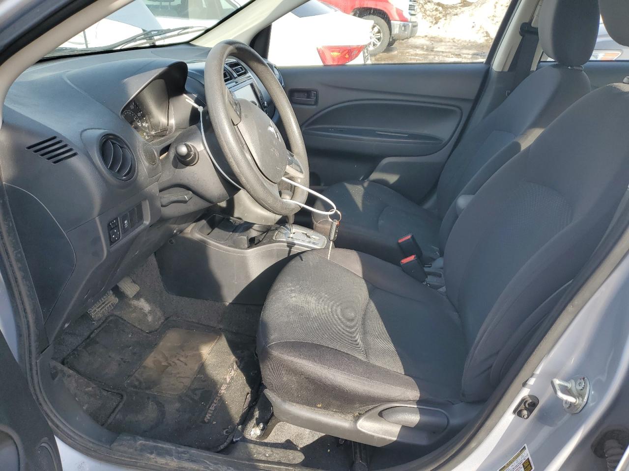 2019 Mitsubishi Mirage VIN ML32F3FJ1KHF08013 Copart auction photo, front end / side damage thumbnail 7