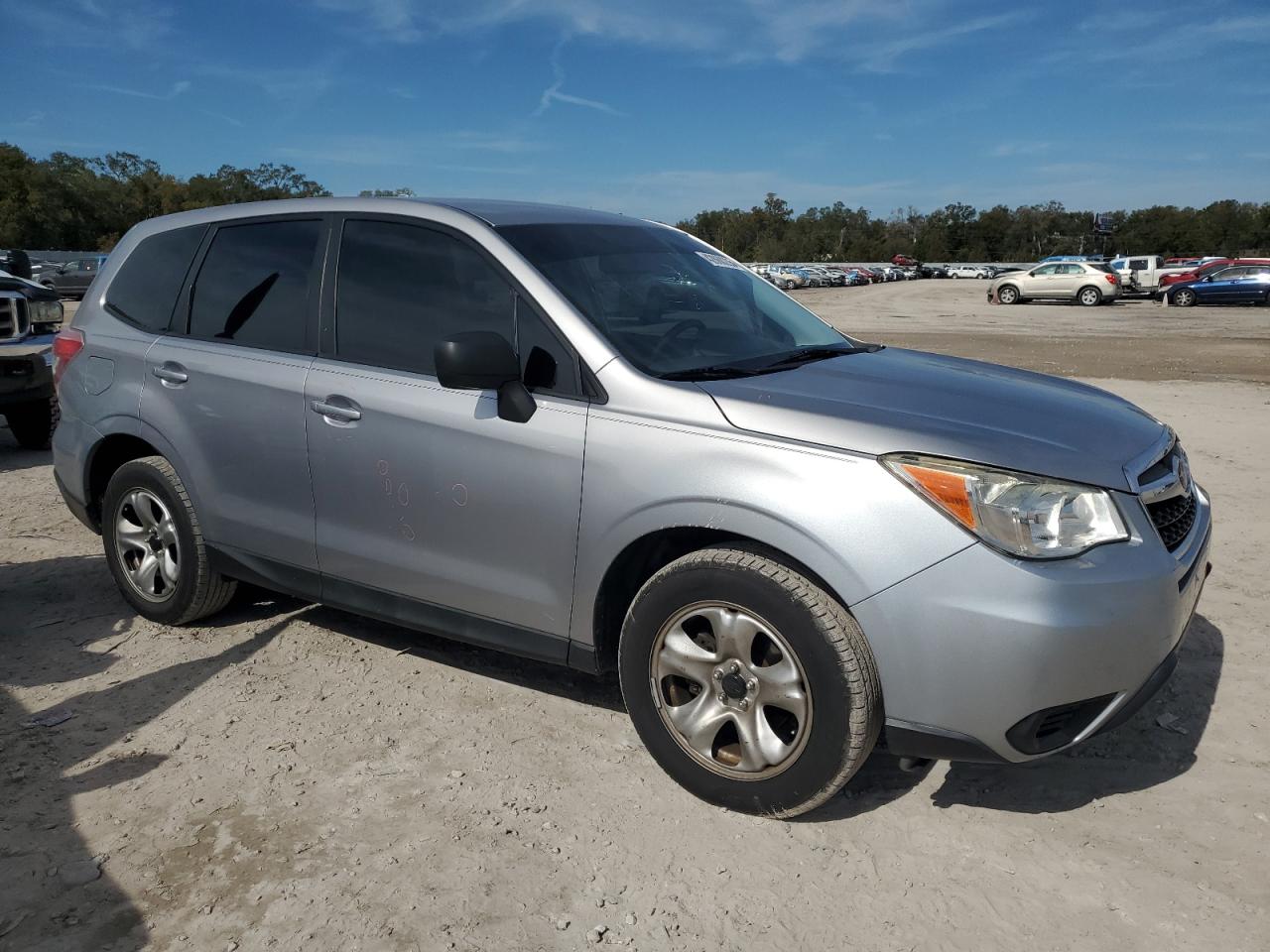 2015 Subaru Forester VIN JF2SJAAC4FH429061 Copart auction photo, rear end damage thumbnail 4