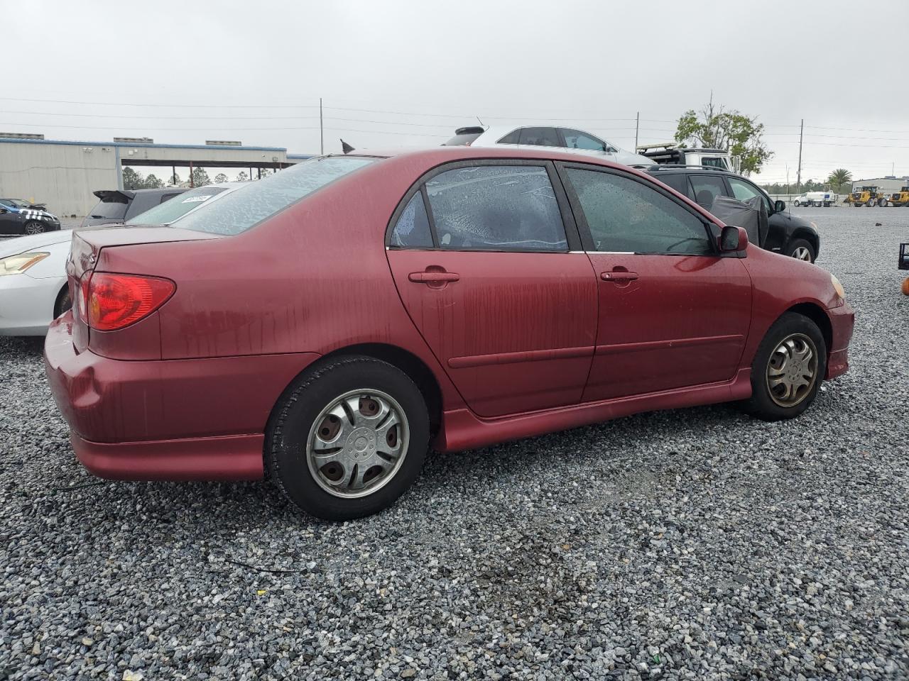 2003 Toyota Corolla VIN 1NXBR32E63Z038737 Copart auction photo, rear end damage thumbnail 3