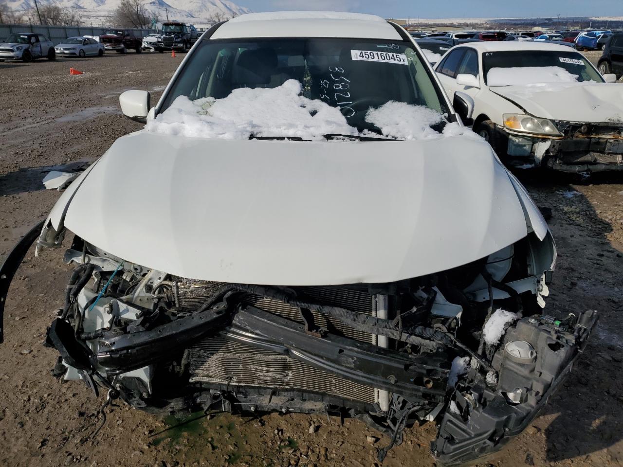2017 Nissan Rogue VIN JN8AT2MV8HW012858 Copart auction photo, front end damage thumbnail 5
