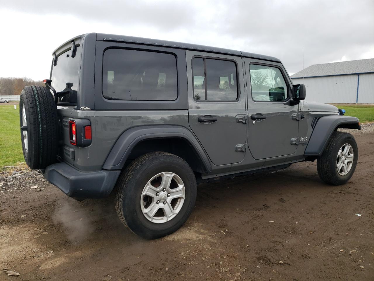 2021 Jeep Wrangler VIN 1C4HJXDN0MW537274 Copart auction photo, front end damage thumbnail 3