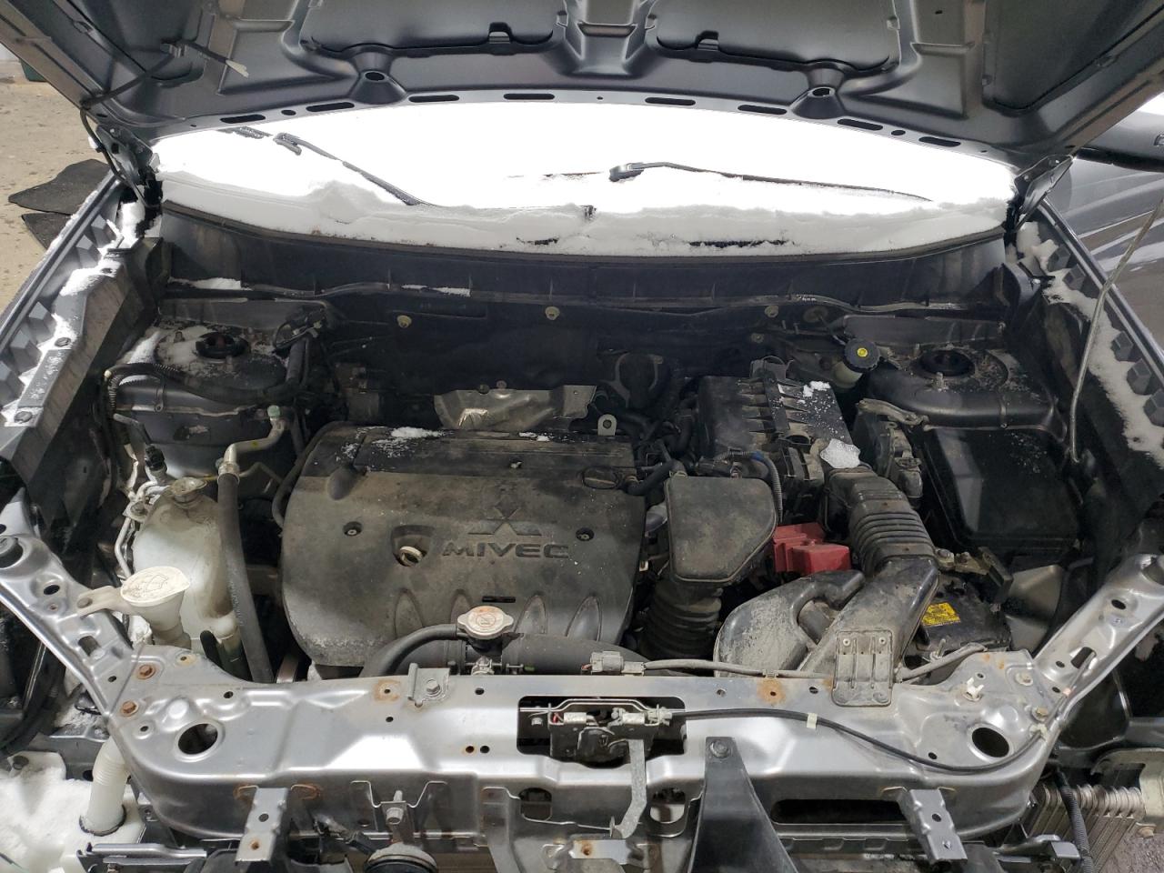 2018 Mitsubishi Outlander VIN JA4AR3AW9JU001165 Copart auction photo, front end / rear end damage thumbnail 12