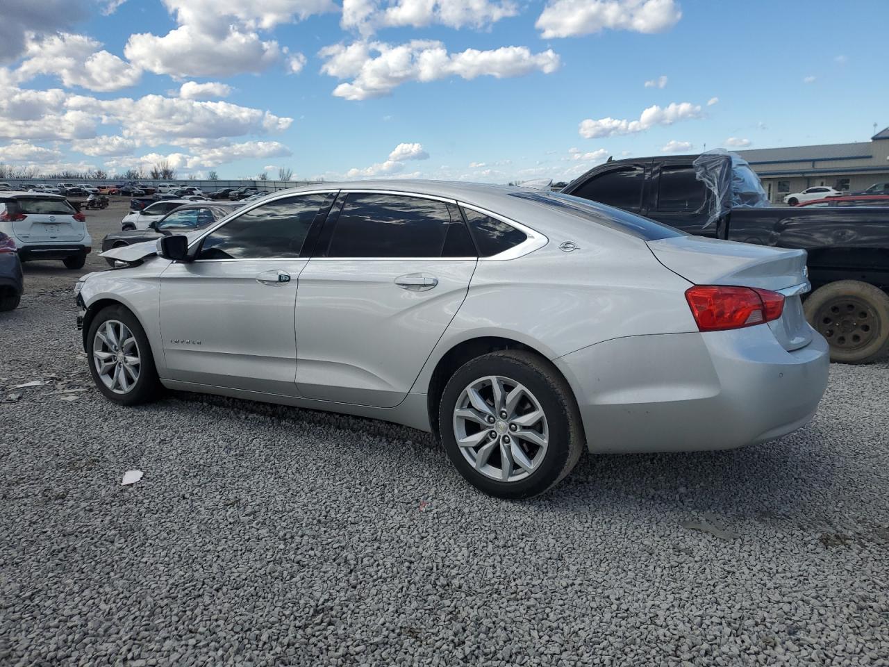 2016 Chevrolet Impala VIN 2G1105SA4G9175965 Copart auction photo, front end / side damage thumbnail 2