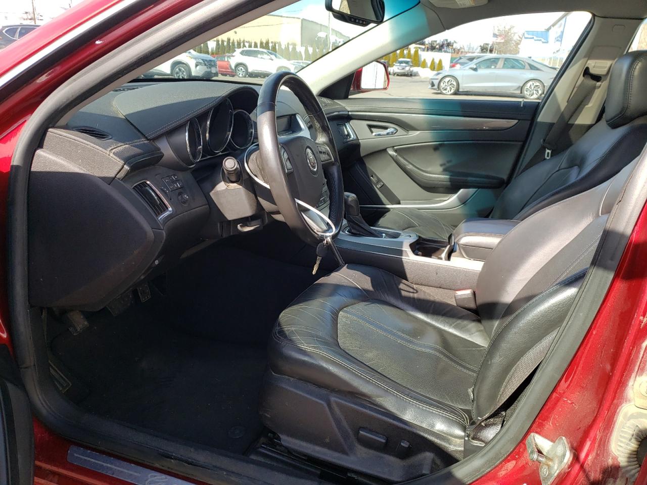 2009 Cadillac CTS VIN 1G6DG577X90156432 Copart auction photo, mechanical damage thumbnail 7