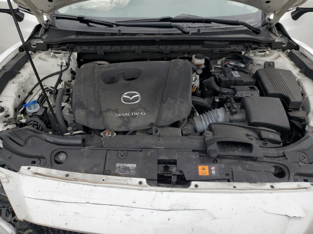 2019 Mazda 6 VIN JM1GL1UM6K1502839 Copart auction photo, front end / rear end damage thumbnail 12