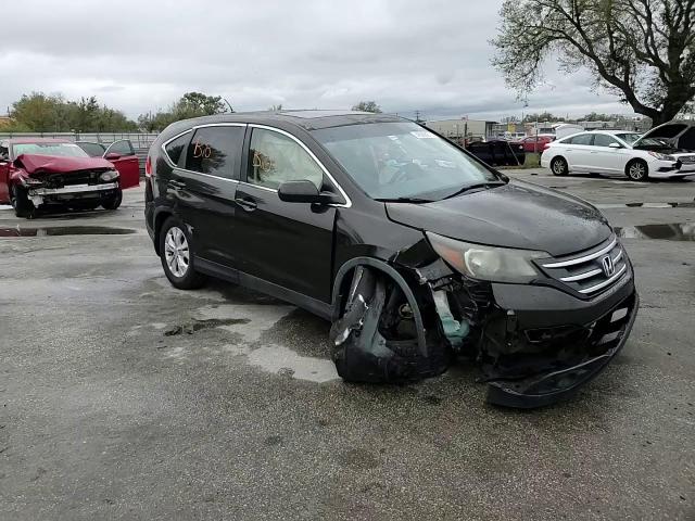 2013 Honda CR-V VIN 5J6RM4H53DL039103 Copart auction photo, front end / side damage thumbnail 12
