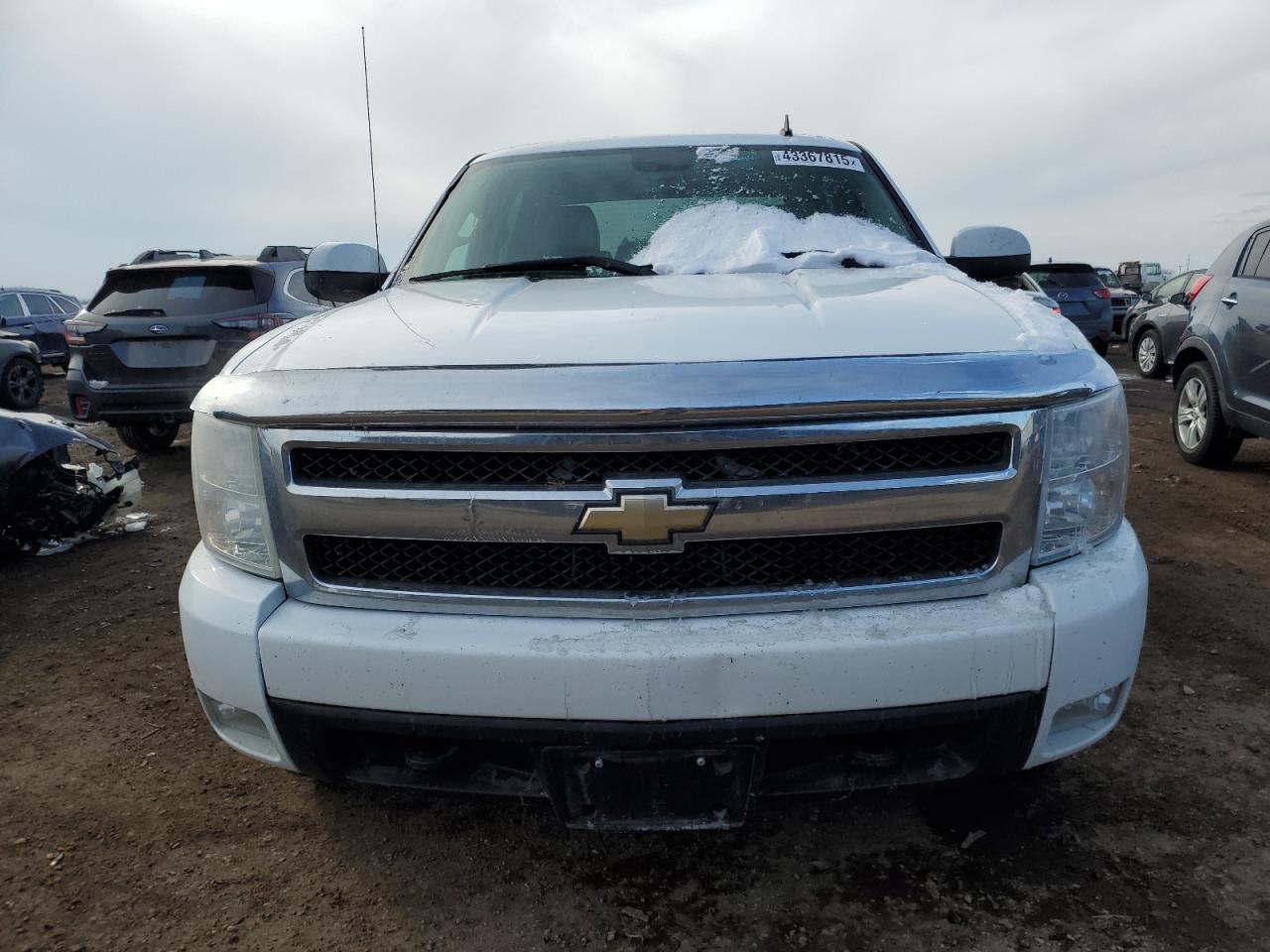2008 Chevrolet Silverado VIN 3GCEK13MX8G145767 Copart auction photo, side damage thumbnail 5
