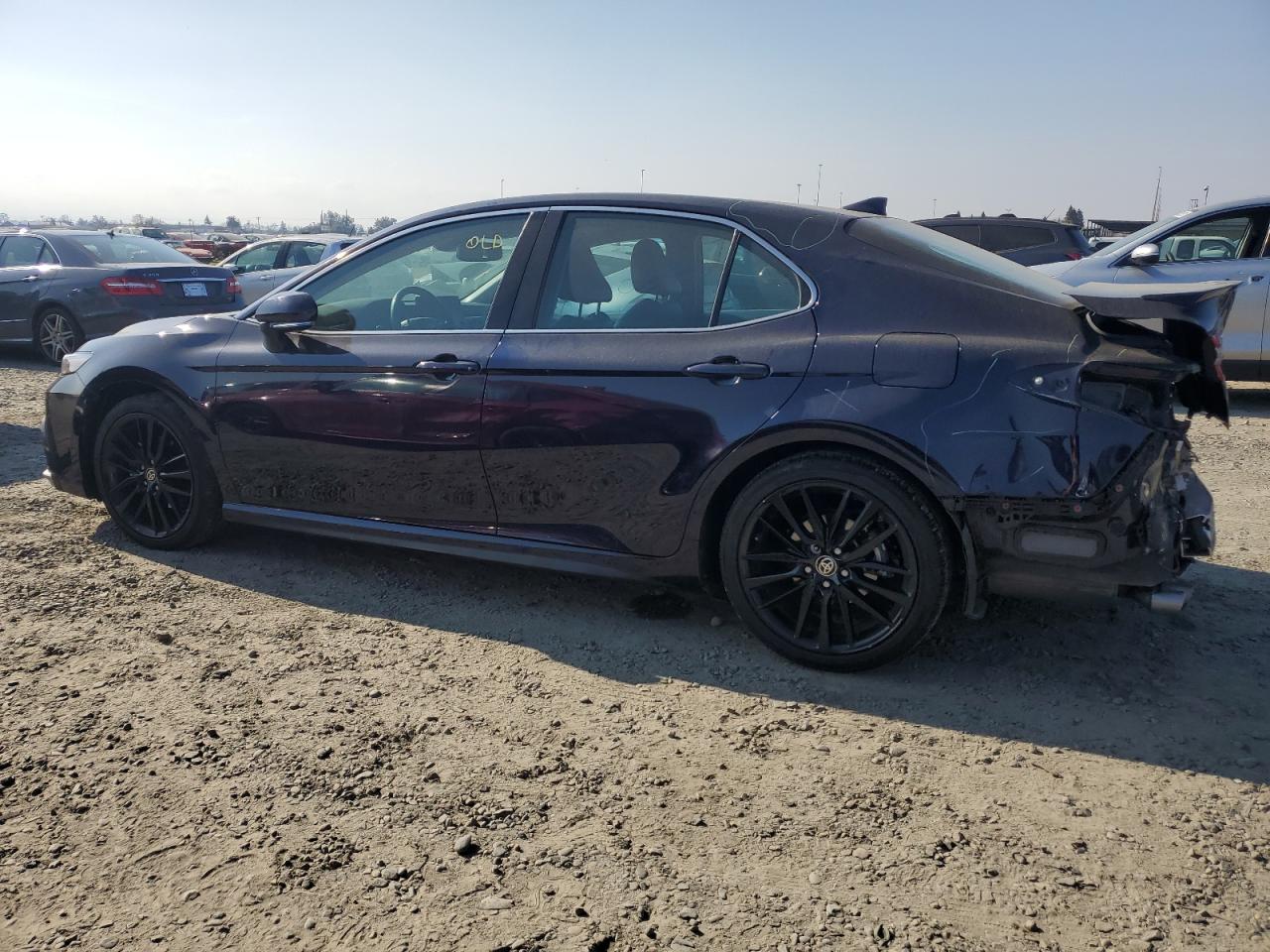 2021 Toyota Camry VIN 4T1K61AK7MU588566 Copart auction photo, rear end damage thumbnail 2