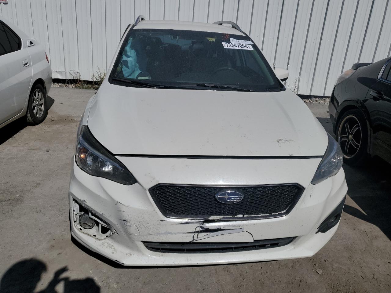 2019 Subaru Impreza VIN 4S3GTAD66K3707499 Copart auction photo, side / front end damage thumbnail 5