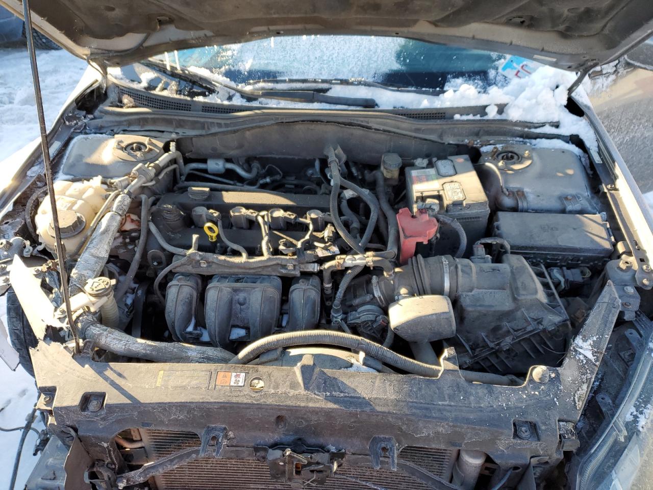 2010 Ford Fusion VIN 3FAHP0HA0AR268551 Copart auction photo, front end damage thumbnail 11