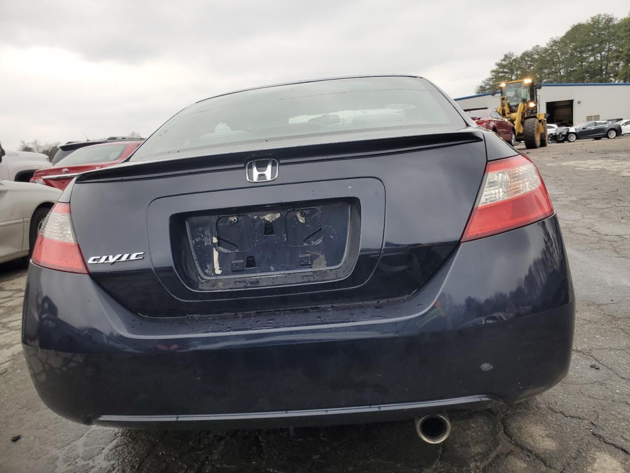 2010 Honda Civic VIN 2HGFG1B86AH502783 Copart auction photo, front end / side damage thumbnail 6