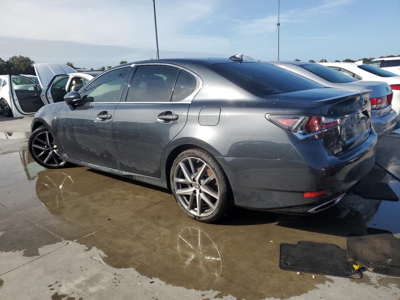 2018 Lexus GS VIN JTHBZ1BL7JA014449 Copart auction photo, water/flood damage thumbnail 2