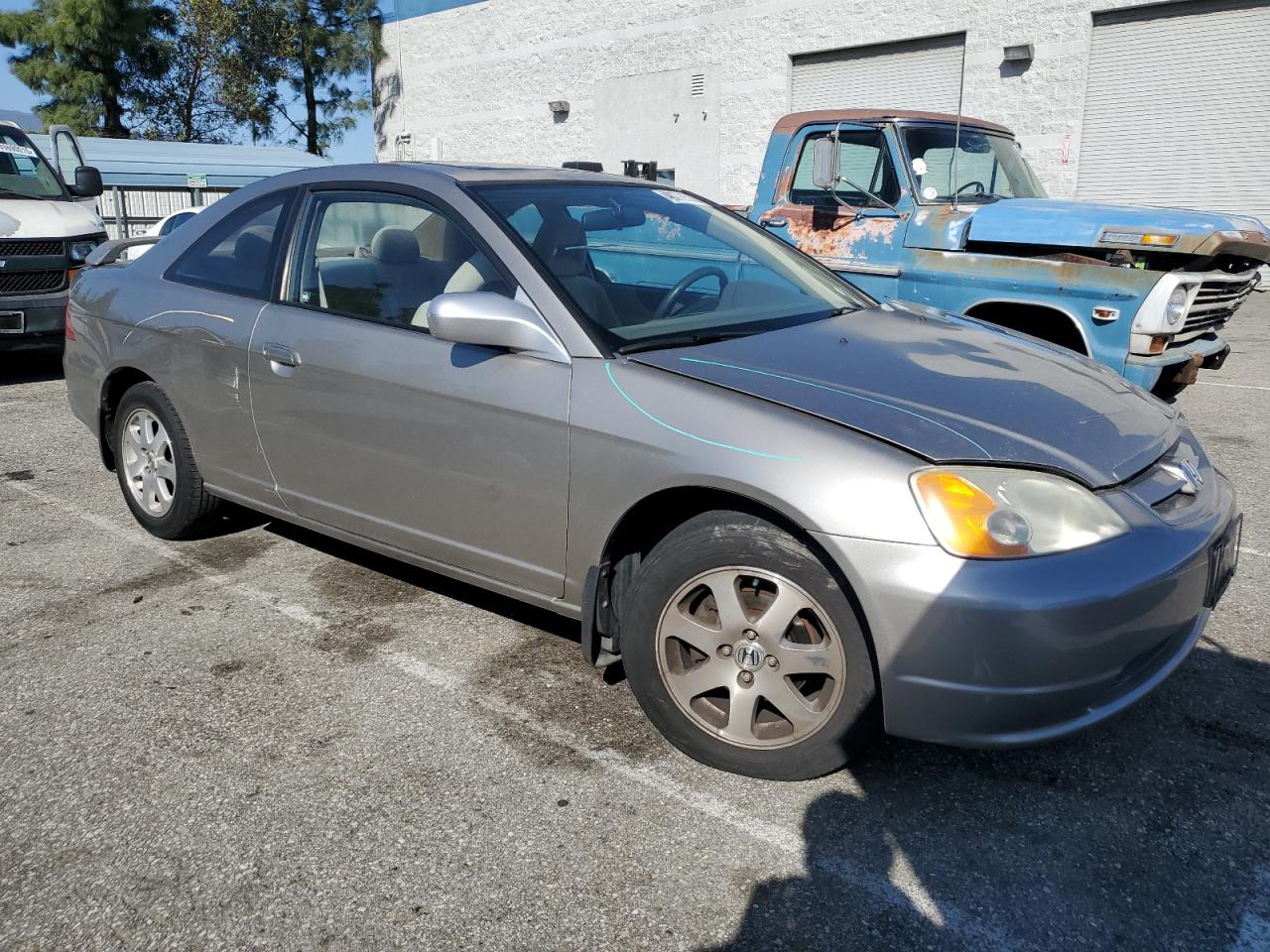 2003 Honda Civic VIN 1HGEM22963L011414 Copart auction photo, front end damage thumbnail 4