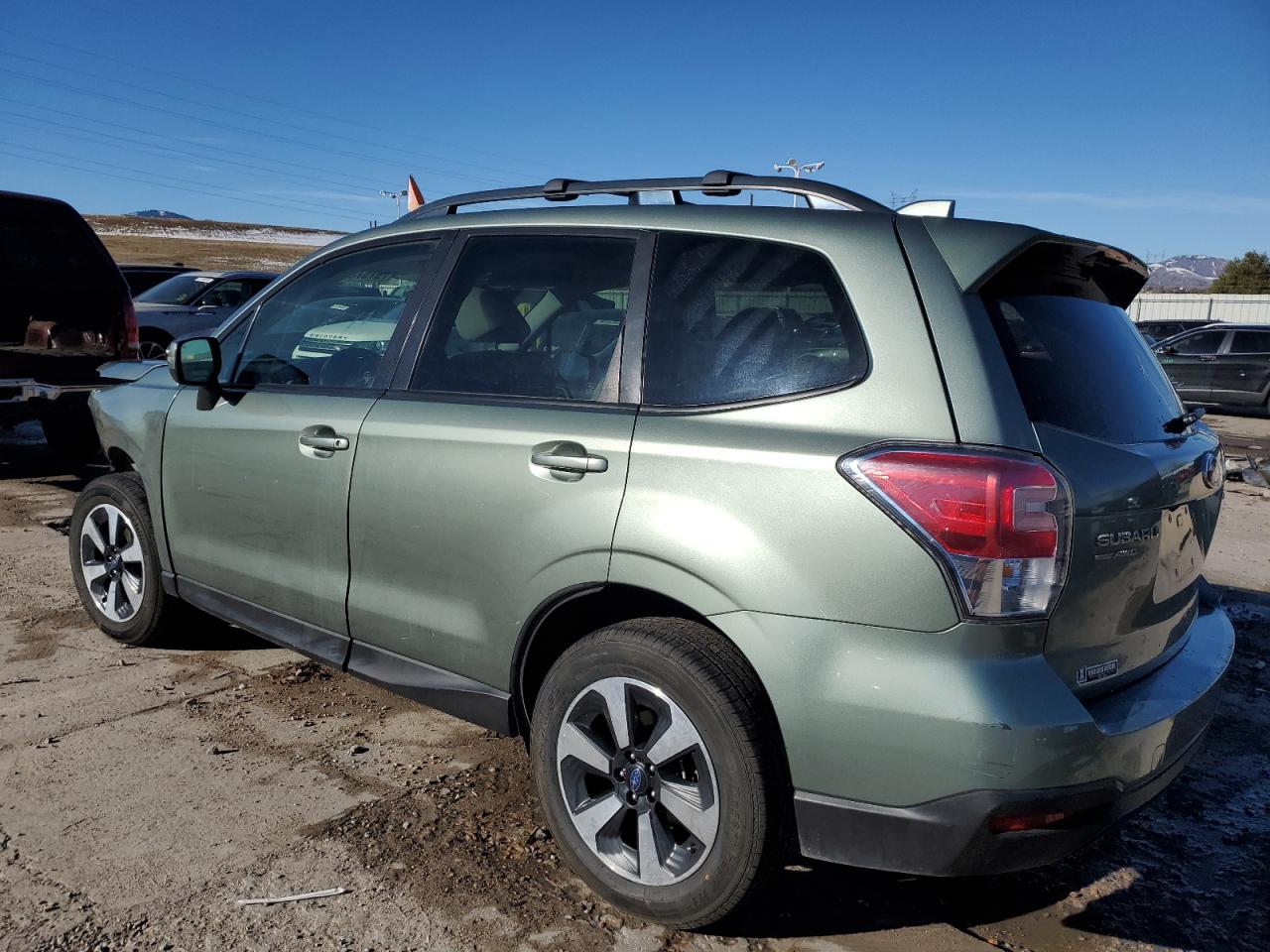 2017 Subaru Forester VIN JF2SJAEC6HH803800 Copart auction photo, front end damage thumbnail 2