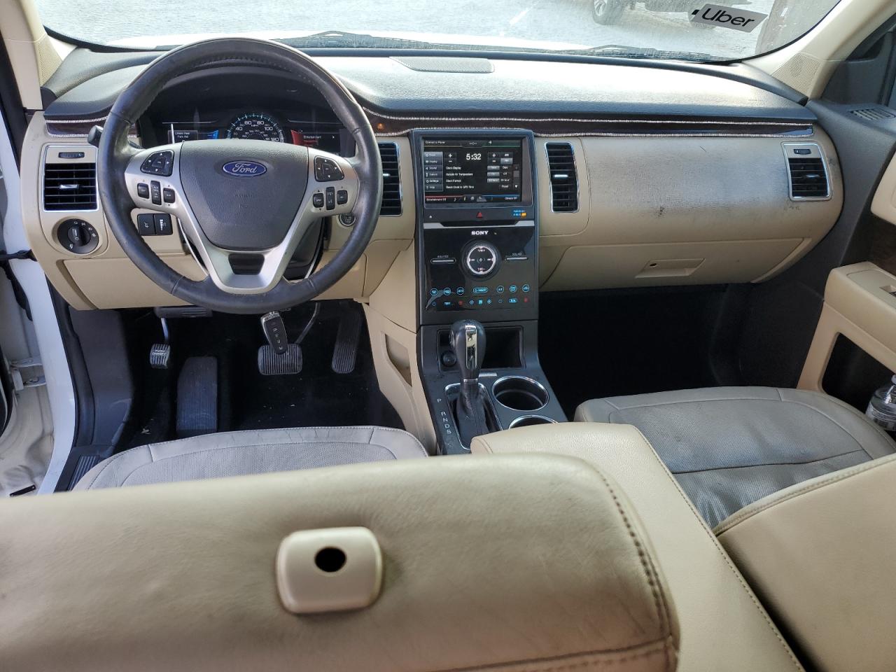 2015 Ford Flex VIN 2FMGK5D85FBA17353 Copart auction photo, rear end damage thumbnail 8
