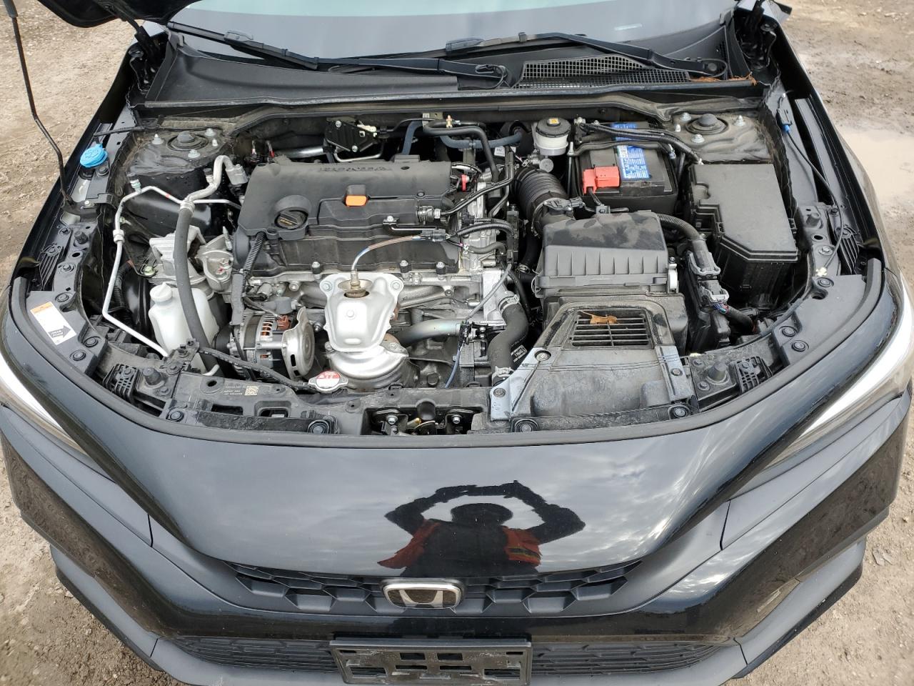 2024 Honda Civic VIN 19XFL2H57RE013488 Copart auction photo, side / front end damage thumbnail 12