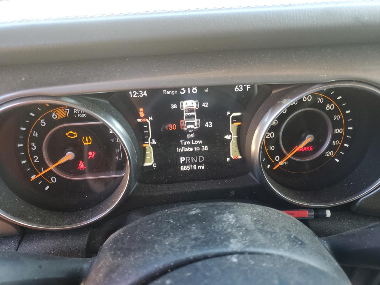 2020 Jeep Wrangler VIN 1C4HJXENXLW175550 Copart auction photo, front end damage thumbnail 9