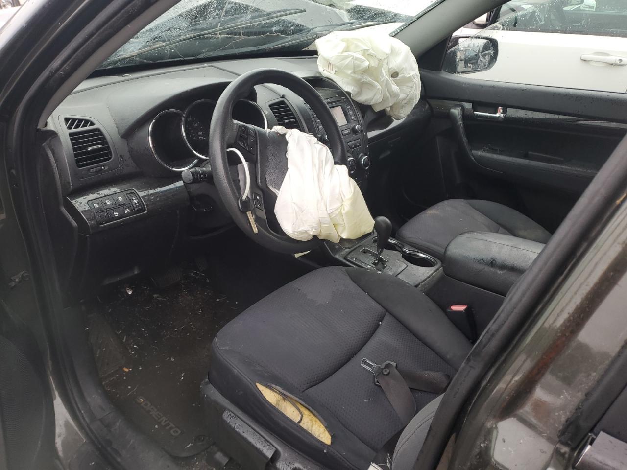 2013 KIA Sorento VIN 5XYKT3A65DG319799 Copart auction photo, front end damage thumbnail 8