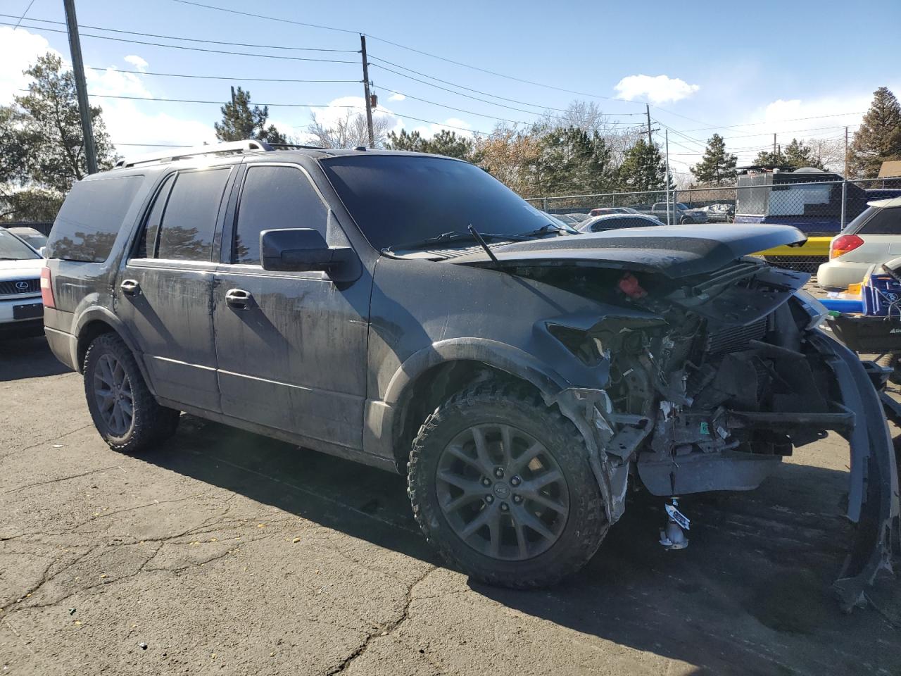 2017 Ford Expedition VIN 1FMJU2AT1HEA06610 Copart auction photo, front end damage thumbnail 4
