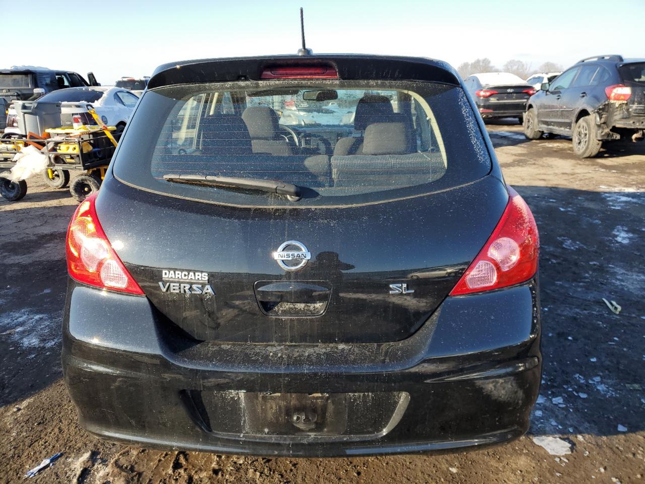 2012 Nissan Versa VIN 3N1BC1CP2CK206452 Copart auction photo, front end / side damage thumbnail 6