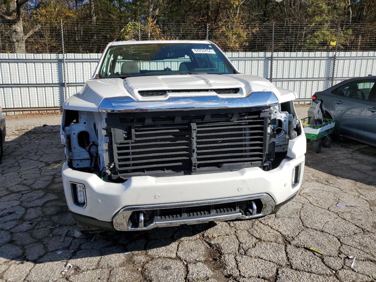 2022 GMC Sierra VIN 1GT49RE71NF190932 Copart auction photo, all over damage thumbnail 5
