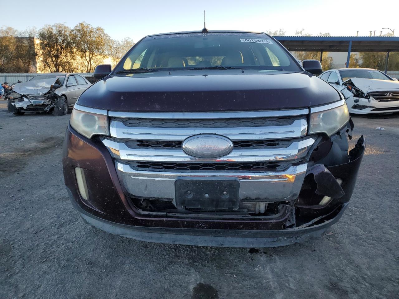 2011 Ford Edge VIN 2FMDK3JC1BBB24295 Copart auction photo, front end damage thumbnail 5