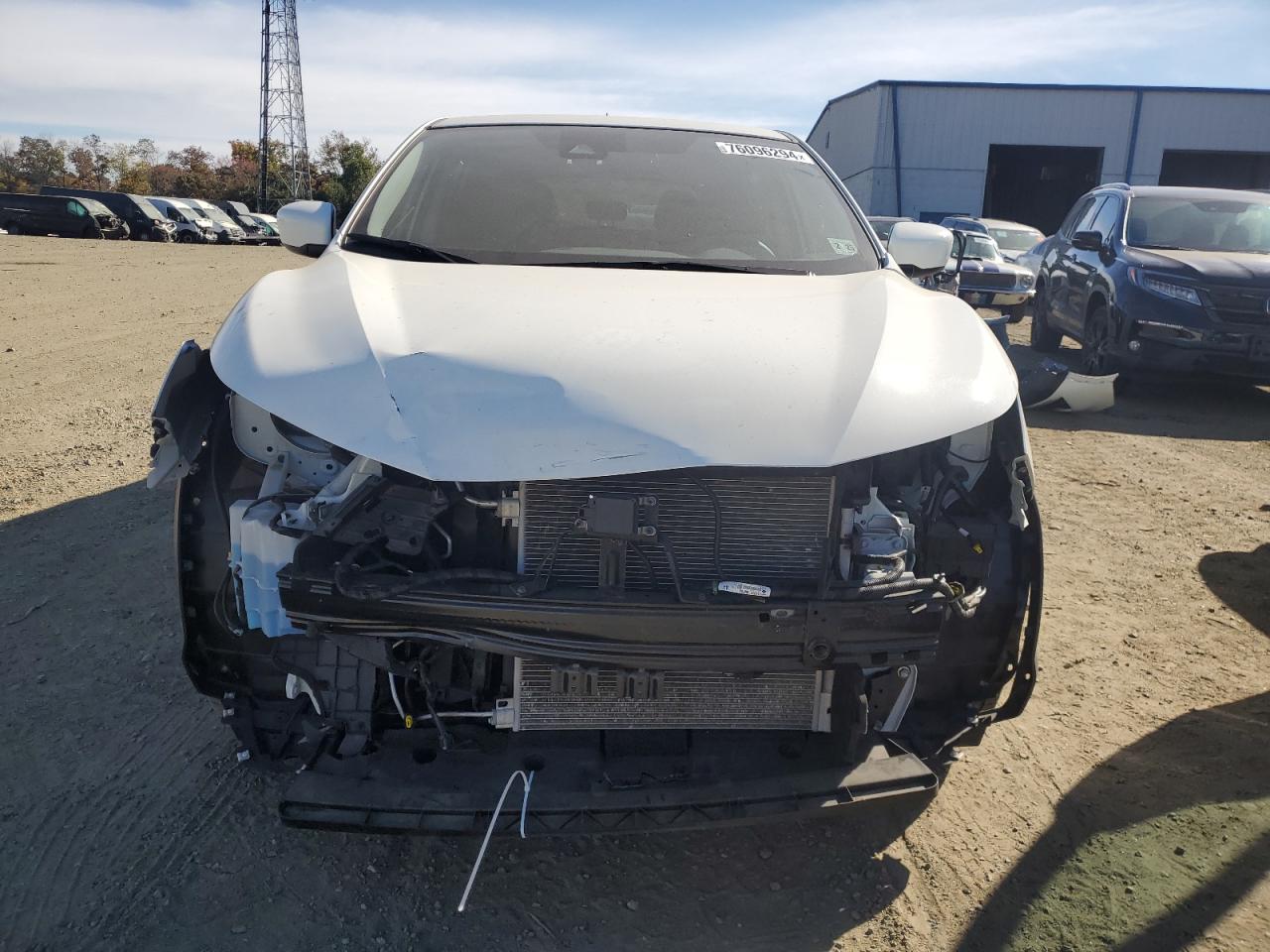 2020 Nissan Rogue VIN JN1BJ1CW6LW361121 Copart auction photo, front end damage thumbnail 5