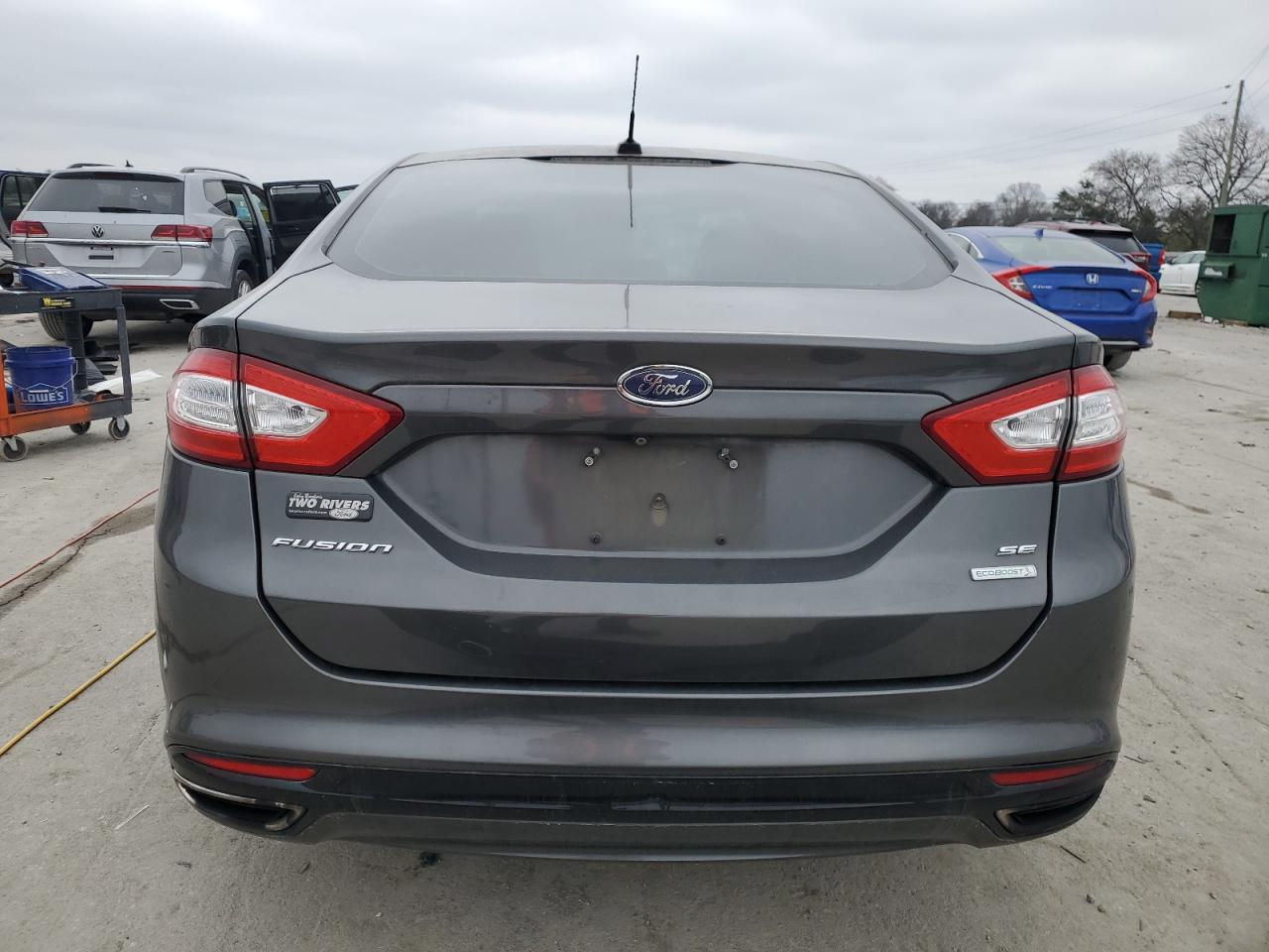 2016 Ford Fusion VIN 3FA6P0H9XGR155003 Copart auction photo, front end damage thumbnail 6
