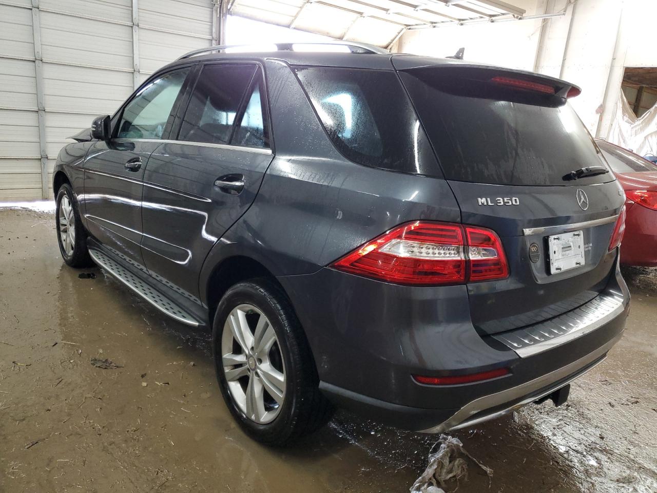 2015 Mercedes-Benz M-klasse VIN 4JGDA5HB1FA497172 Copart auction photo, front end damage thumbnail 2