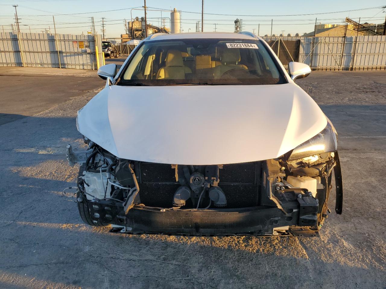 2021 Lexus NX VIN JTJGJRDZ7M2155662 Copart auction photo, all over damage thumbnail 5