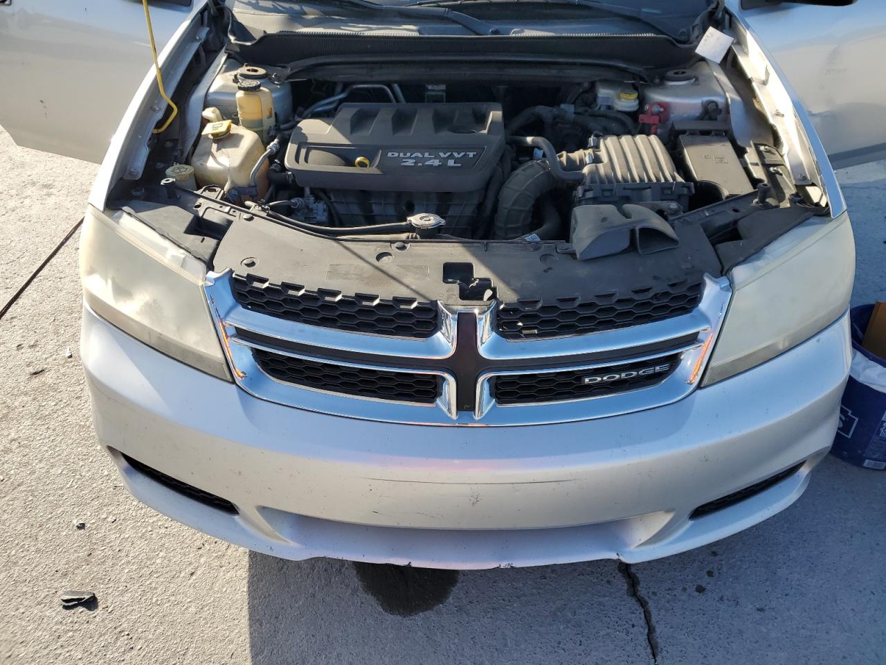 2012 Dodge Avenger VIN 1C3CDZCB2CN195002 Copart auction photo, rear end / side damage thumbnail 11