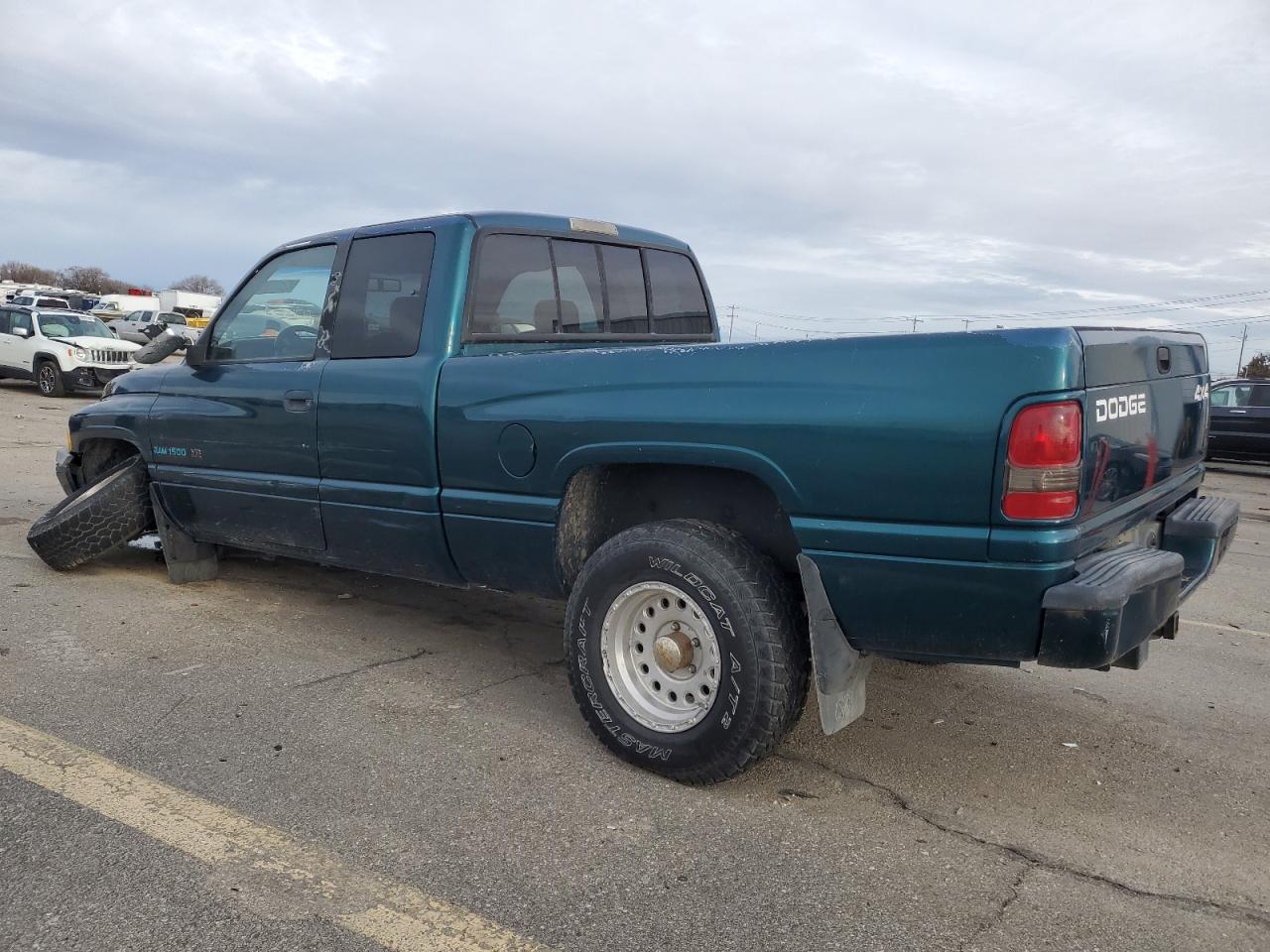 1997 Dodge RAM VIN 3B7HF13Z4VG835832 Copart auction photo, all over / undercarriage damage thumbnail 2