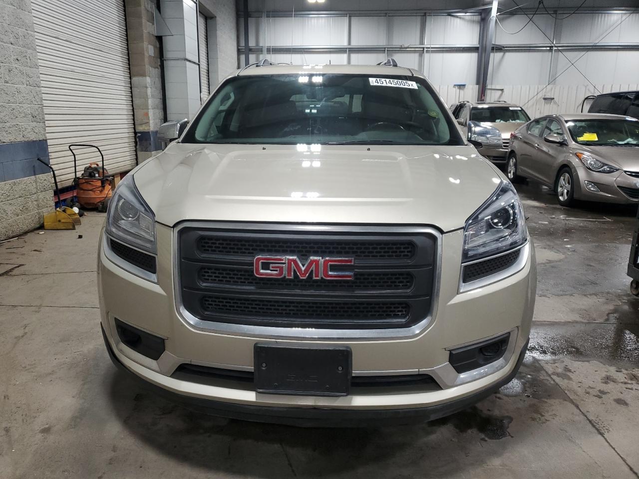 2015 GMC Acadia VIN 1GKKVPKD7FJ390251 Copart auction photo, rear end / front end damage thumbnail 5