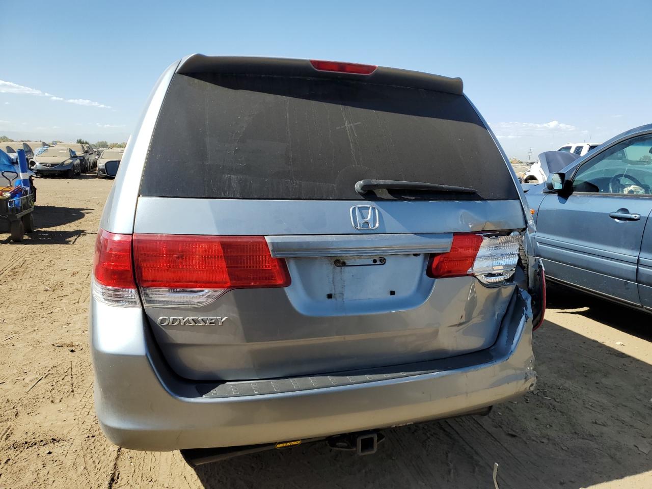2009 Honda Odyssey VIN 5FNRL38629B034593 Copart auction photo, rear end / front end damage thumbnail 6