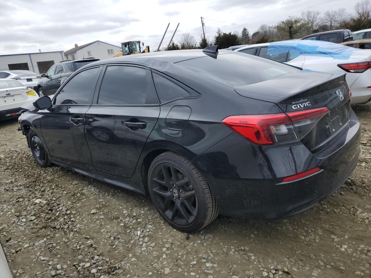 2023 Honda Civic VIN 2HGFE2F55PH530109 Copart auction photo, front end damage thumbnail 2