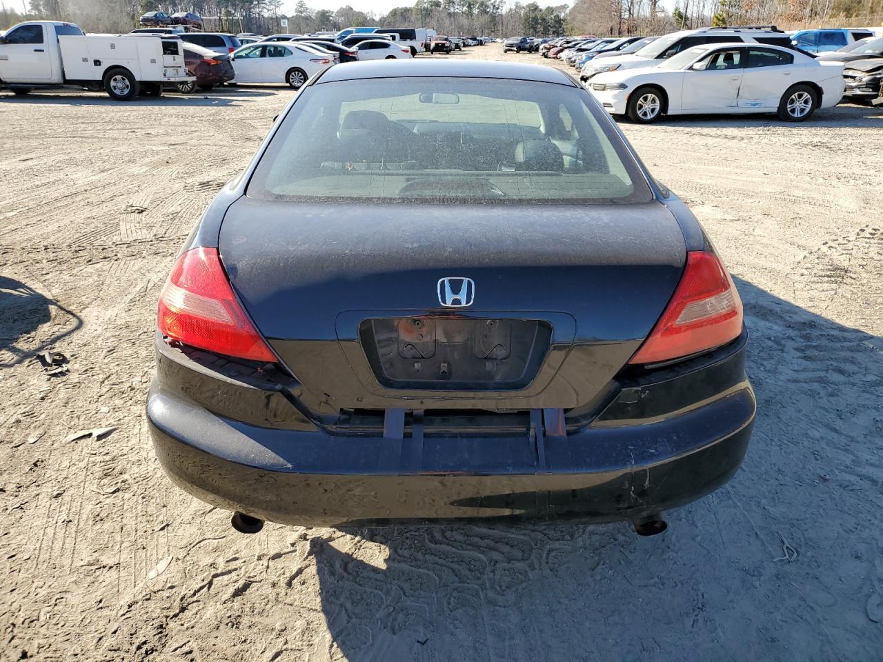 2003 Honda Accord VIN 1HGCM82653A024599 Copart auction photo, rear end / side damage thumbnail 6