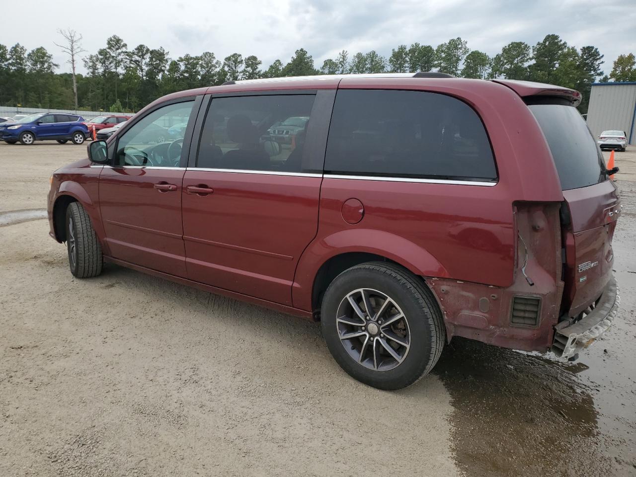 2017 Dodge Caravan VIN 2C4RDGCG7HR845295 Copart auction photo, rear end damage thumbnail 2