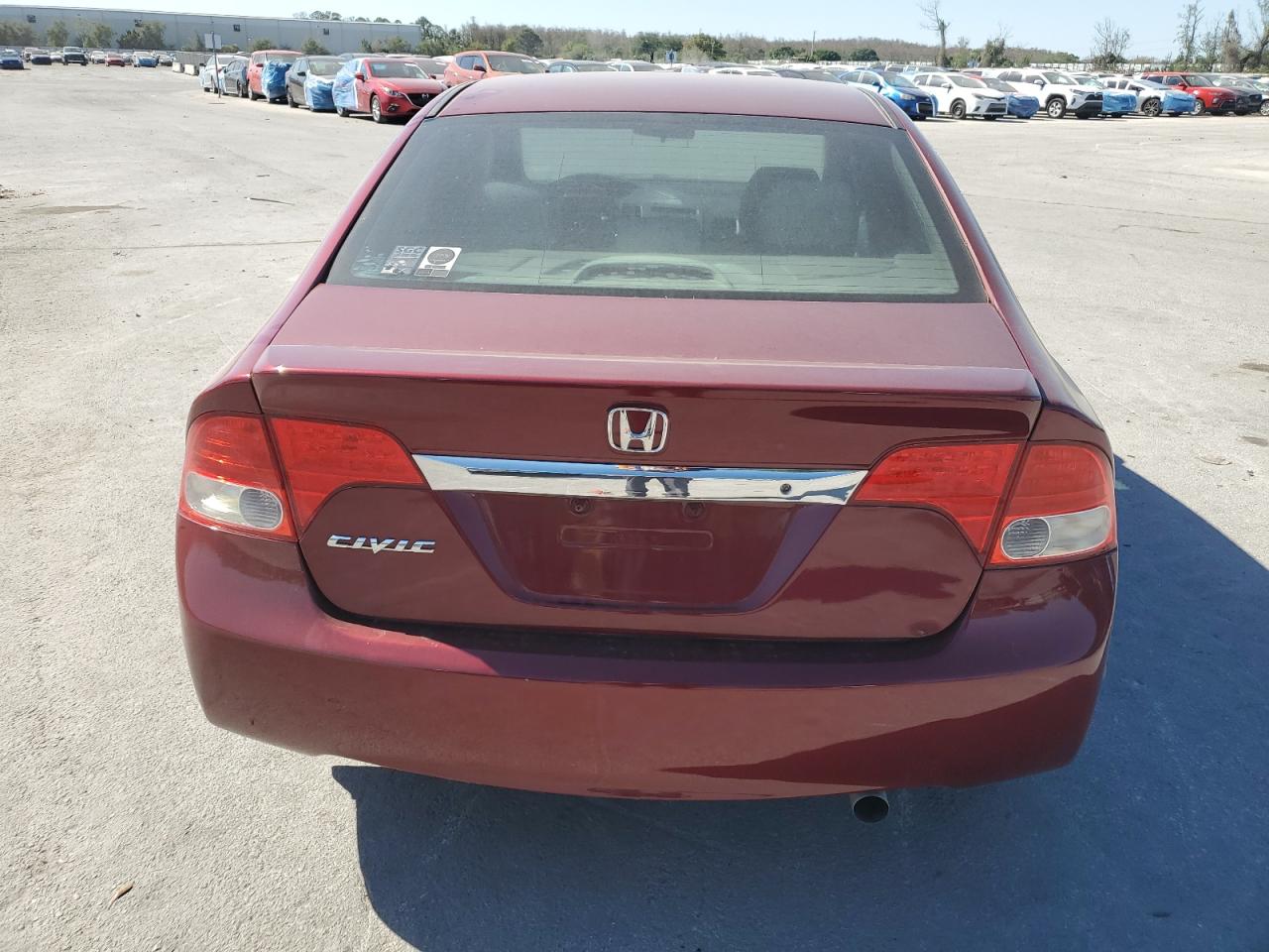 2010 Honda Civic VIN 2HGFA1F57AH548916 Copart auction photo, front end damage thumbnail 6