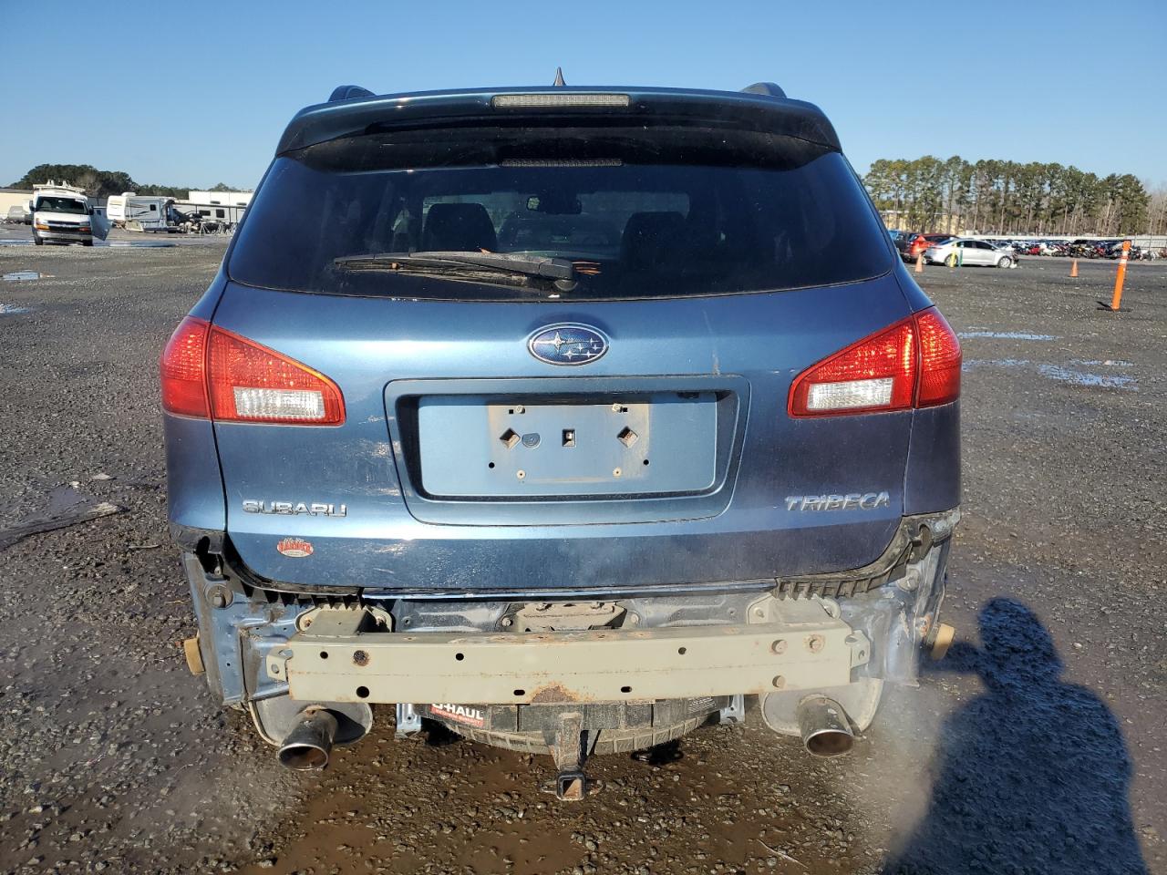 2008 Subaru Tribeca VIN 4S4WX93D684406468 Copart auction photo, all over damage thumbnail 6