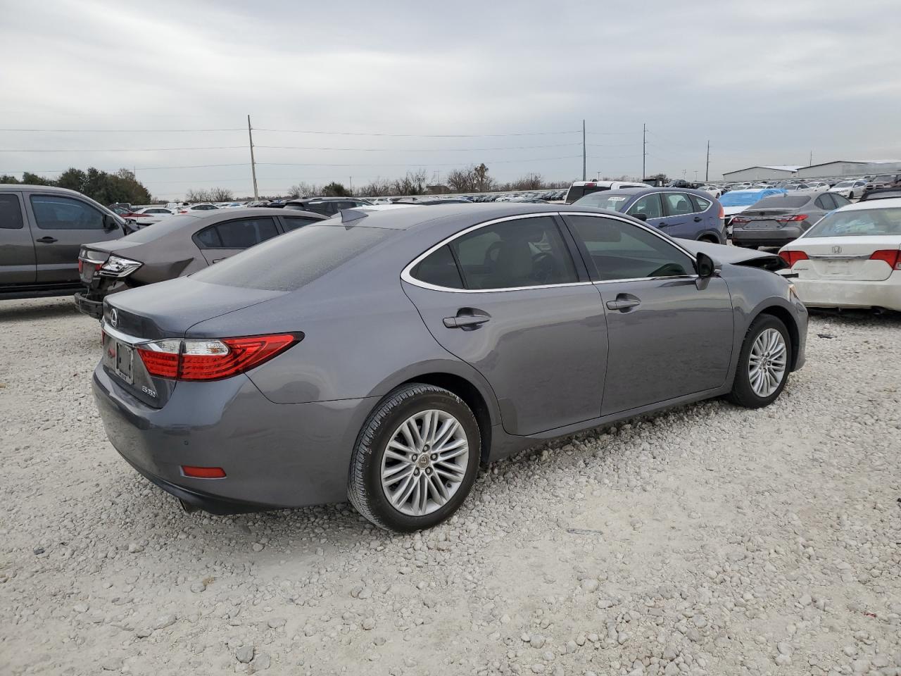 2015 Lexus ES VIN JTHBK1GG0F2151878 Copart auction photo, front end damage thumbnail 3