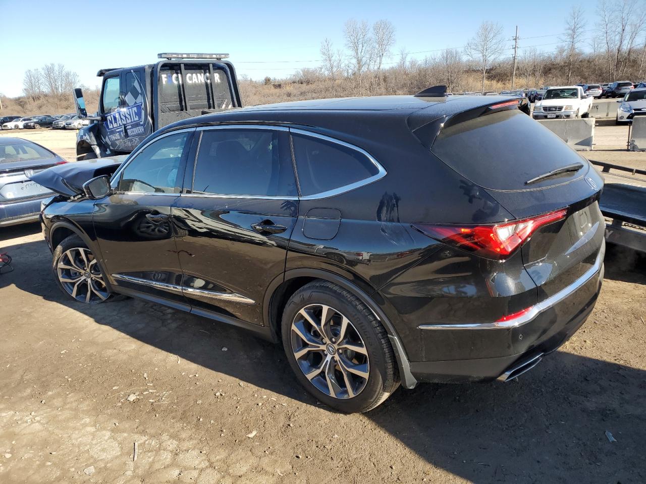 2023 Acura MDX VIN 5J8YE1H43PL032761 Copart auction photo, front end damage thumbnail 2
