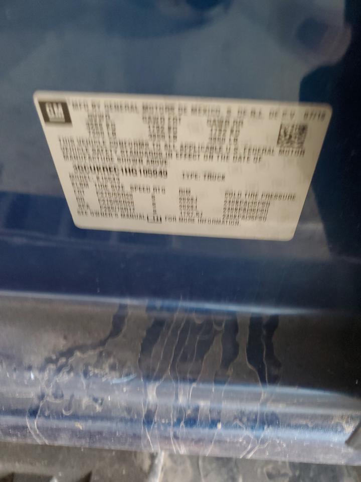 2017 Chevrolet Silverado VIN 3GCUKREC1HG105849 Copart auction photo, front end / mechanical damage thumbnail 13