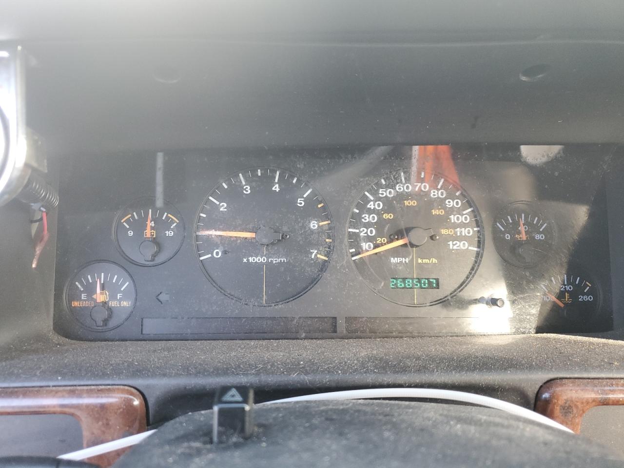 1996 Jeep Grand Cherokee VIN 1J4EX58S3TC110154 Copart auction photo, all over damage thumbnail 9