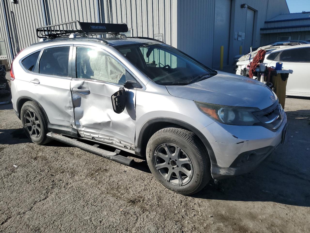 2012 Honda CR-V VIN 5J6RM3H53CL046299 Copart auction photo, side damage thumbnail 4