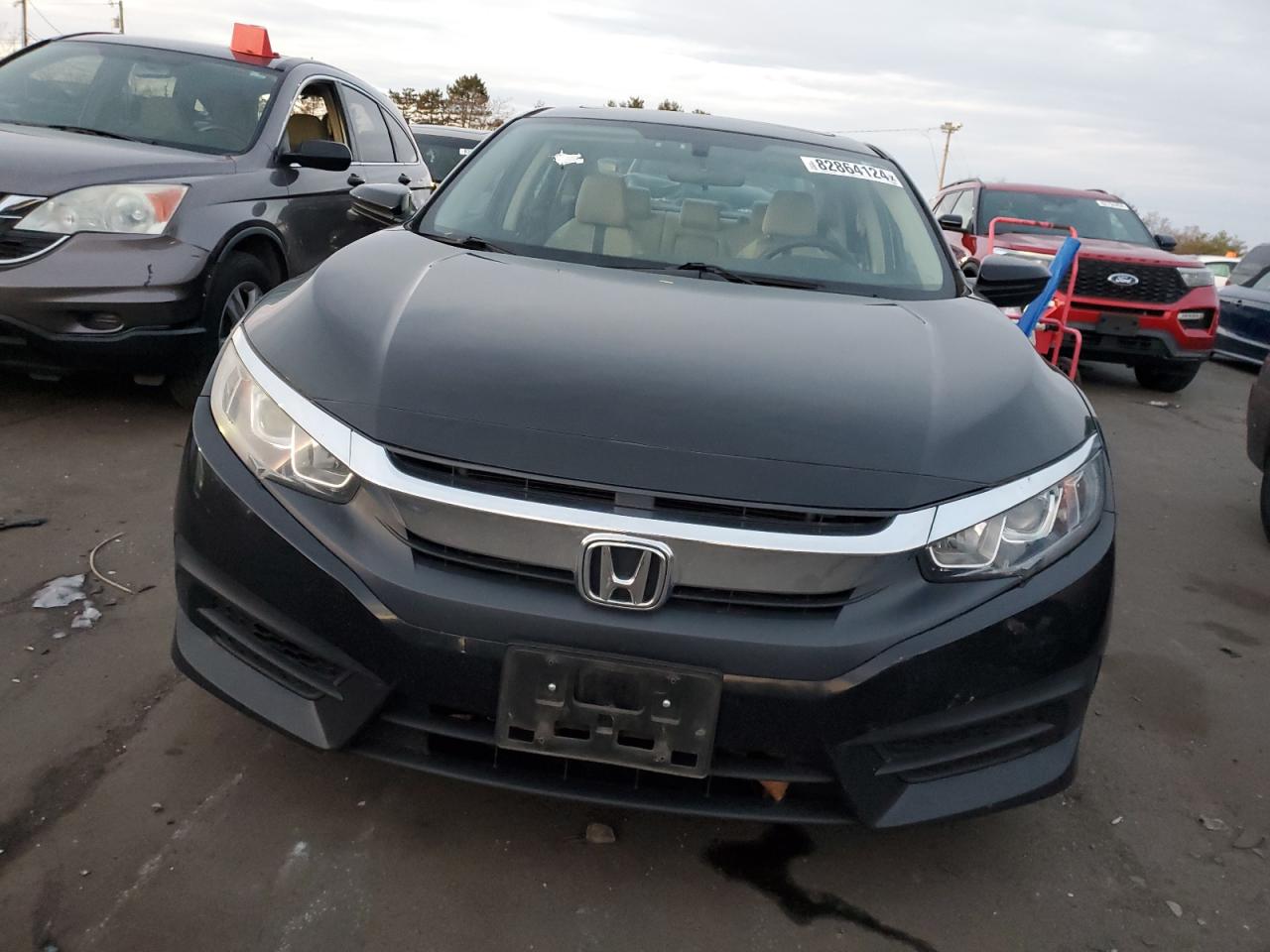 2017 Honda Civic VIN 19XFC2F79HE204607 Copart auction photo, rear end / side damage thumbnail 5