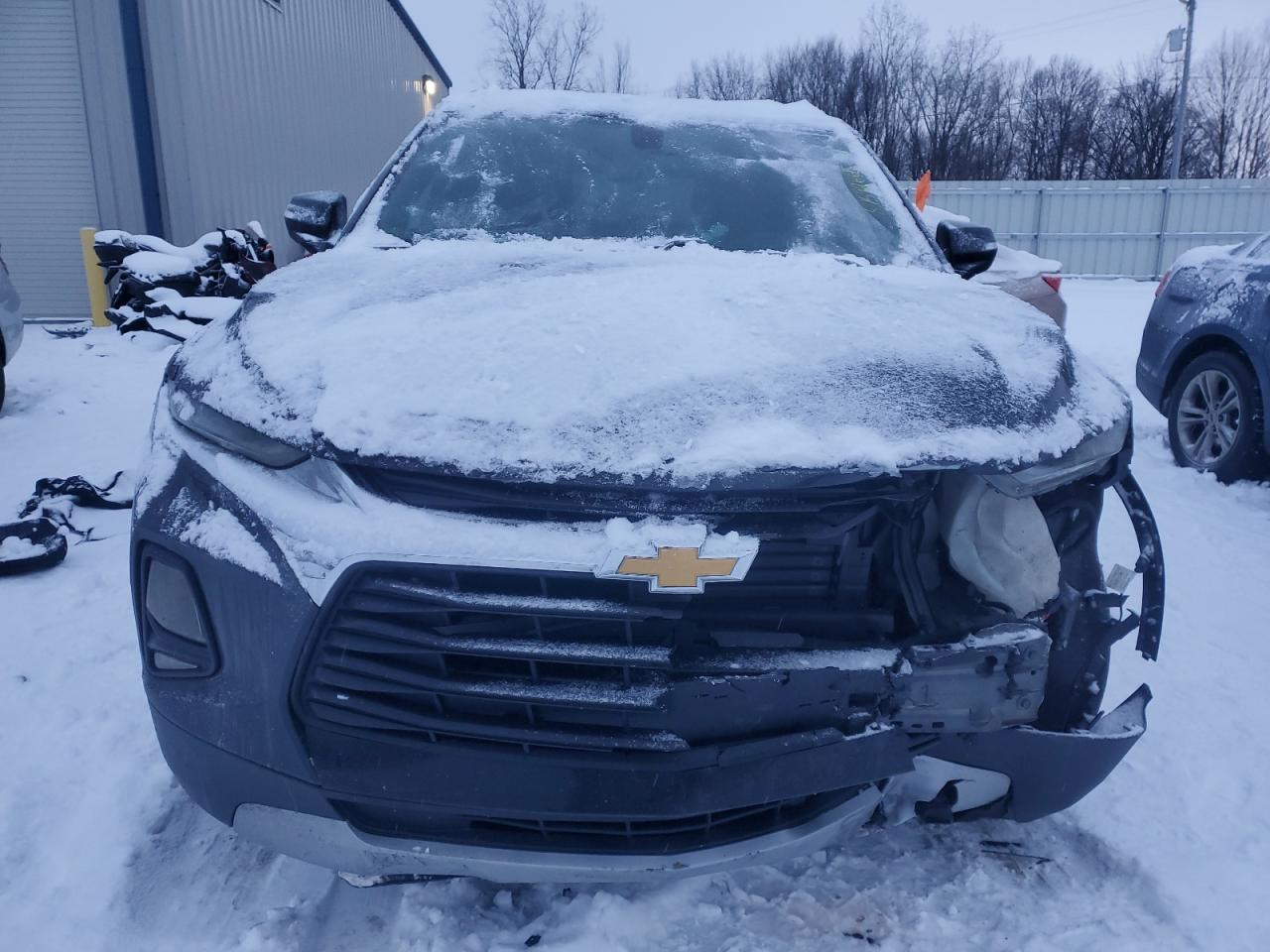 2020 Chevrolet Blazer VIN 3GNKBBRA3LS659219 Copart auction photo, front end damage thumbnail 5