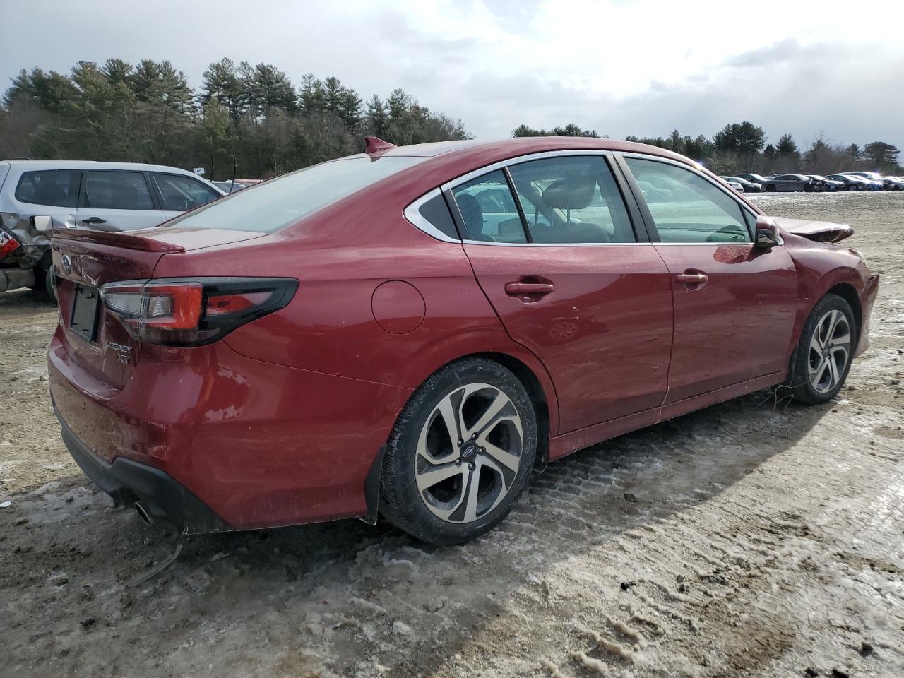 2022 Subaru Legacy VIN 4S3BWGN66N3012270 Copart auction photo, front end damage thumbnail 3